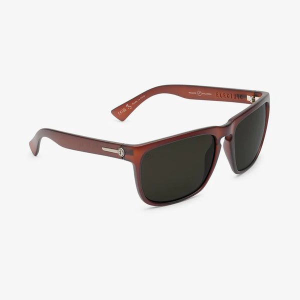 ELECTRIC KNOXVILLE MATTE BRICK/GREY POLARIZED