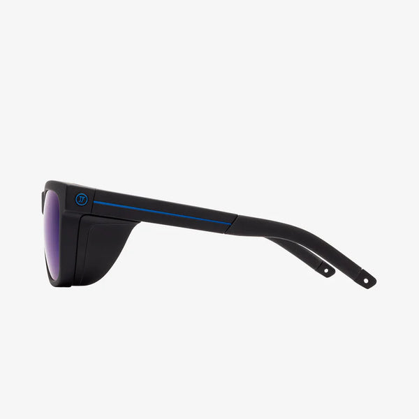 ELECTRIC JJF12 MATTE BLACK/BLUE POLARIZED