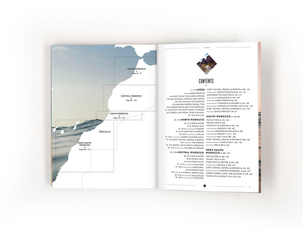 I LOVE THE SEASIDE SURF & TRAVEL GUIDE TO MOROCCO BOOK