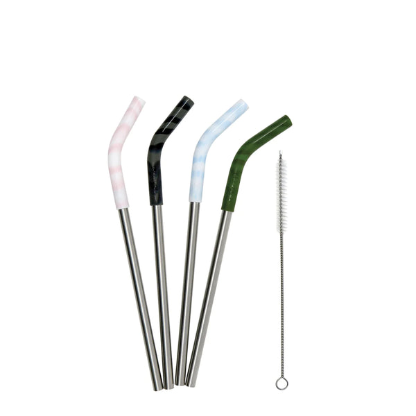 MIZU STRAW 4 PACK ASSORTED