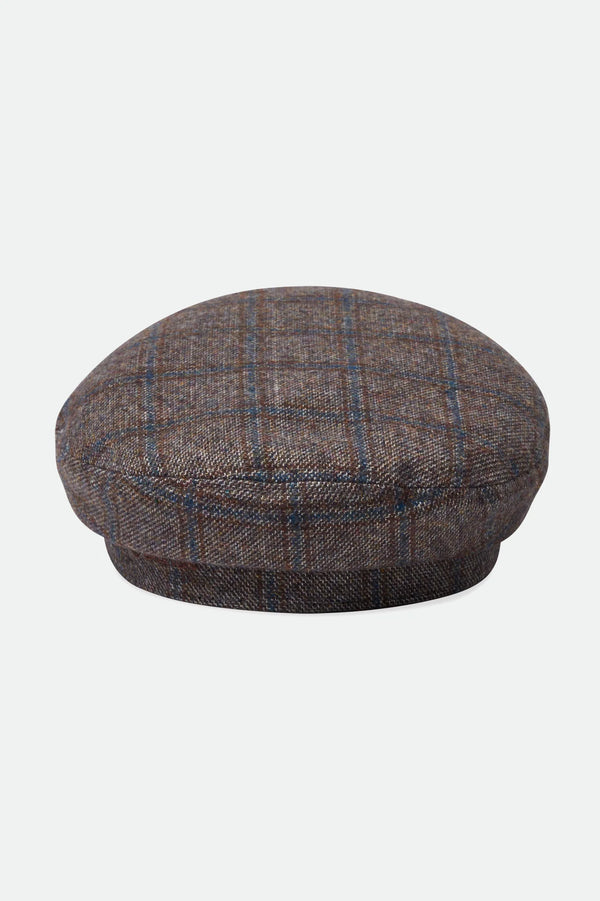 BRIXTON FIDDLER CAP DEEP BROWN NAVY