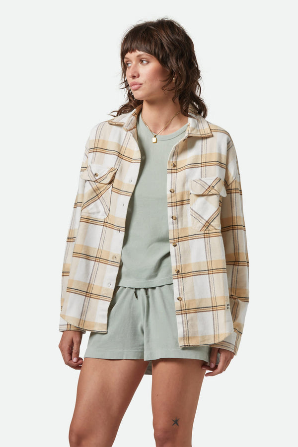 BRIXTON BOWERY WOMEN'S CLASSIC FLANNEL