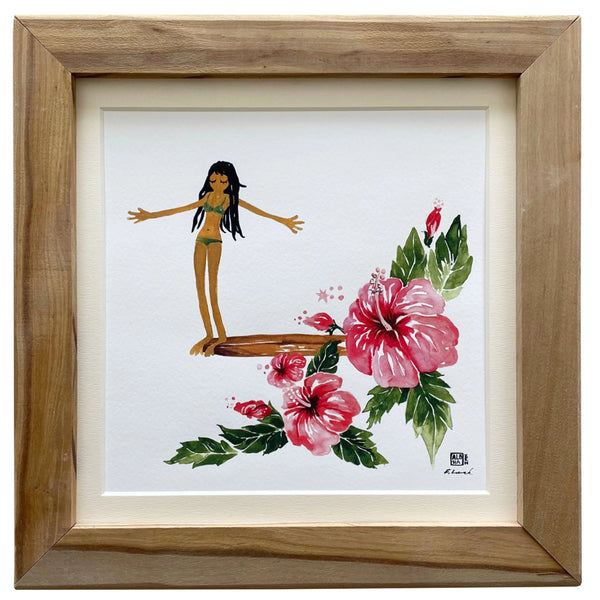 ALOHA ZEN HIBISCUS GIRL