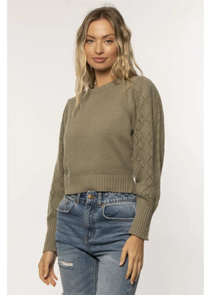 AMUSE SOCIETY NOHA SWEATER WILLOW