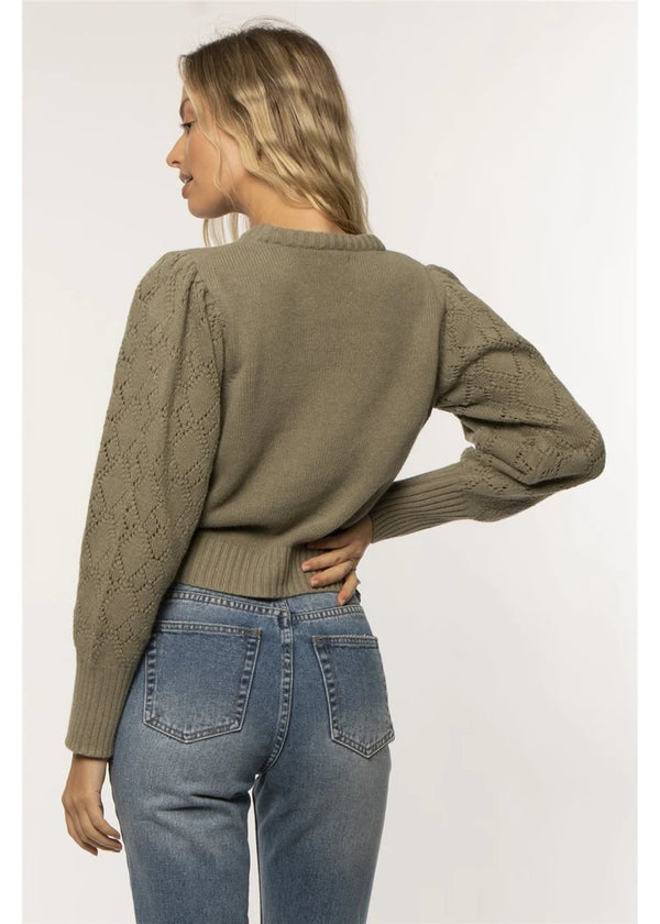 AMUSE SOCIETY NOHA SWEATER WILLOW